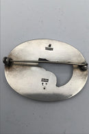 ジョージ・ジェンセン＆ヴェンデル スターリングシルバー・ブローチ No.18