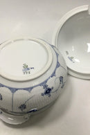 Royal Copenhagen Musselmalet riflet Rund Terrin No 223