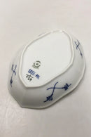 Royal Copenhagen Musselmalet Riflet Asiet med logo No. 429