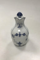 Royal Copenhagen Blaue kannelierte Halb-Londe Vinediction-Flasche Nr. 1180