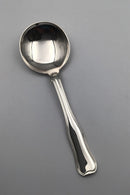 Georg Jensen Sterling Silber Doppelt geriffelter Suppenlöffel Nr. 51