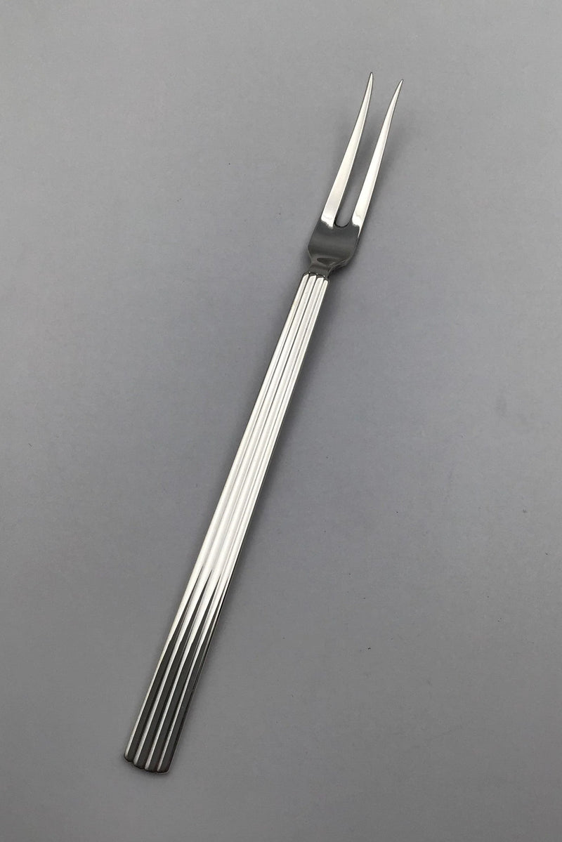 Georg Jensen Sterling Sølv Bernadotte Pålægsgaffel (stor) No. 145