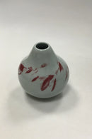 Royal Copenhagen Skewed vase designed by Thorkild Olsen from 1951 No 21104