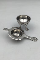 Cohr Sølv Fransk Lilje The-si og holder