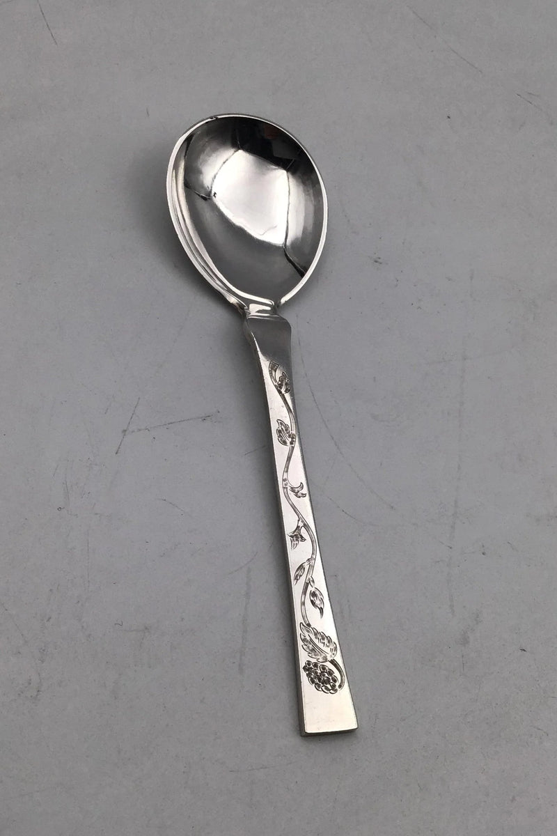 Hans Hansen Sterling Sølv Arvesølv No. 12 Kompotske