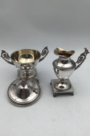 Mema Empire Silber Creme und Zucker Set