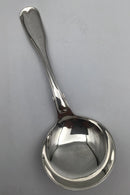 Frigast Sølv Gammelriflet Serveringsske