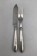 Dansk Empire Sølv Fiskebestiksæt (12)