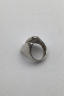 Hans Hansen Moderne Sterling Sølv Ring