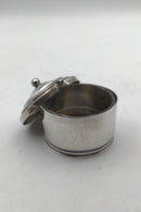 Sølv Salt kar med låg