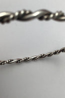 Randers Sølvvarefabrik Sterling Sølv Snoet Armring