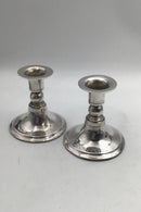 Svend Toxværd Silver Candlesticks (2)