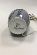 Bing og Grøndahl Art Nouveau Vase omformet til lampe No 341/5249