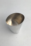 Georg Jensen Sterling Sølv Ellipseformet Vase / Bæger Verner Panton