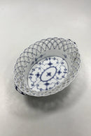 Royal Copenhagen Muschelmalet Vollblonde Obstschale Nr. 1055