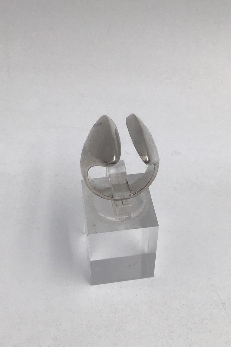 Hans Hansen Sterling Sølv Moderne Ring