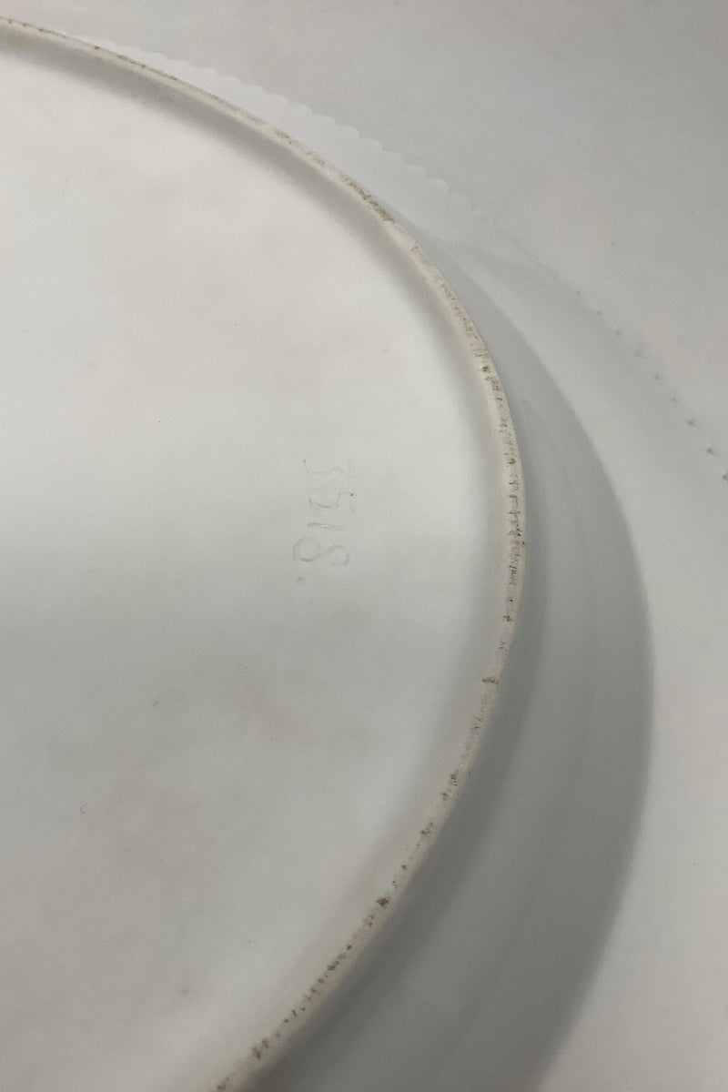 皇家哥本哈根白色花朵丹妮卡珍珠器皿第 3518 号