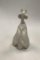 Bing og Grøndahl Figur Lappedykker med Ællinger af Armand Pedersen