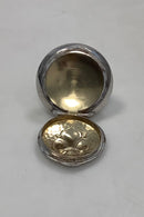 Dänische Pillendose in Silber mit französischer Lijle