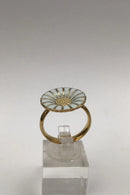 Georg Jensen Gold Plated Sterling Silver Daisy Ring