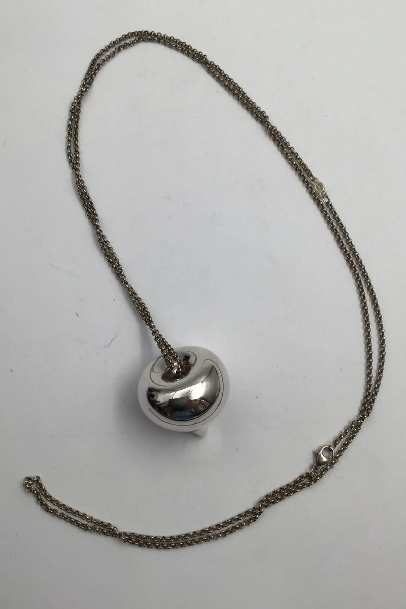 Georg Jensen Sterling Sølv Vedhæng Årets kunstner 2010 Helle Damkjær