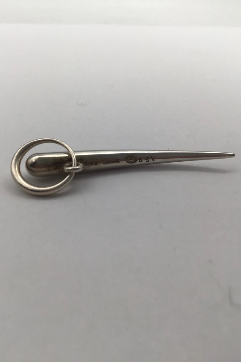 Georg Jensen Sterling Sølv Vedhæng No. 451 UNO