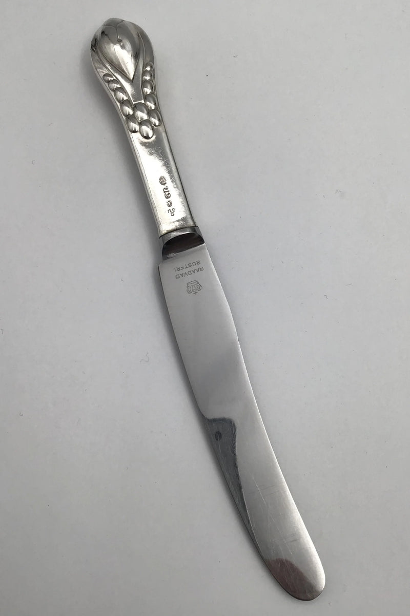 Evald Nielsen Sølv No. 3 Frokostkniv