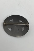 Georg Jensen Sterling Sølv Broche No. 138 (Månesten)
