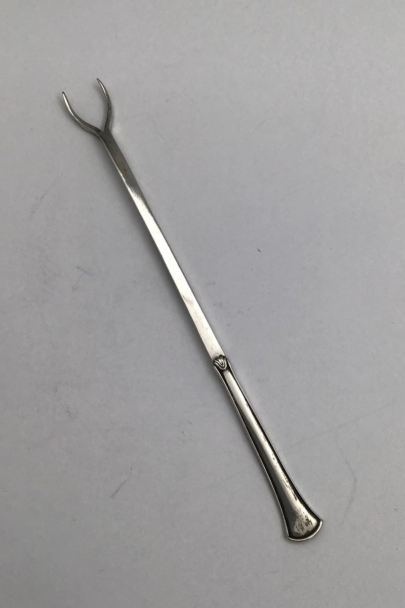 Hans Hansen Sølv Arvesølv No. 5 Østersgaffel