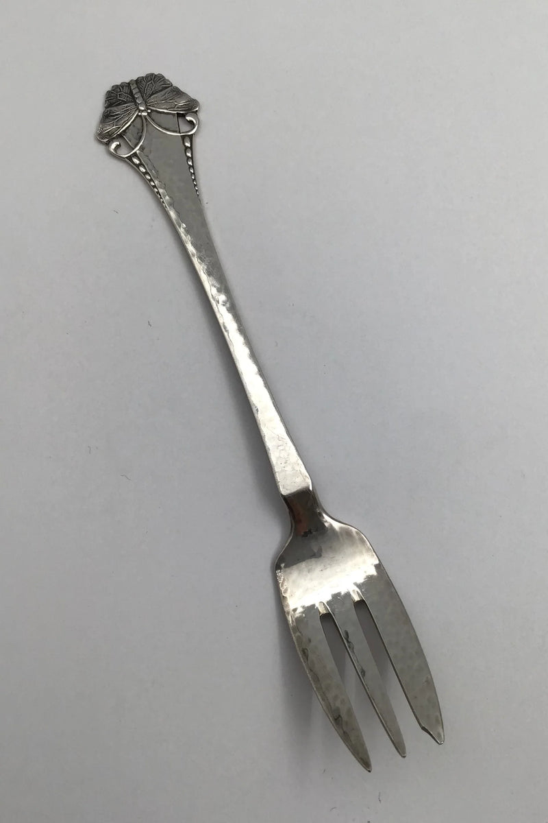 Sommerfugl Sølv Kagegaffel