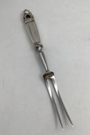 Georg Jensen Sterling Sølv / Stål Forskærergaffel No. 243A
