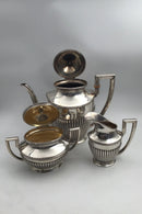 A Michelsen Sølv Empire Kaffesæt&nbsp;