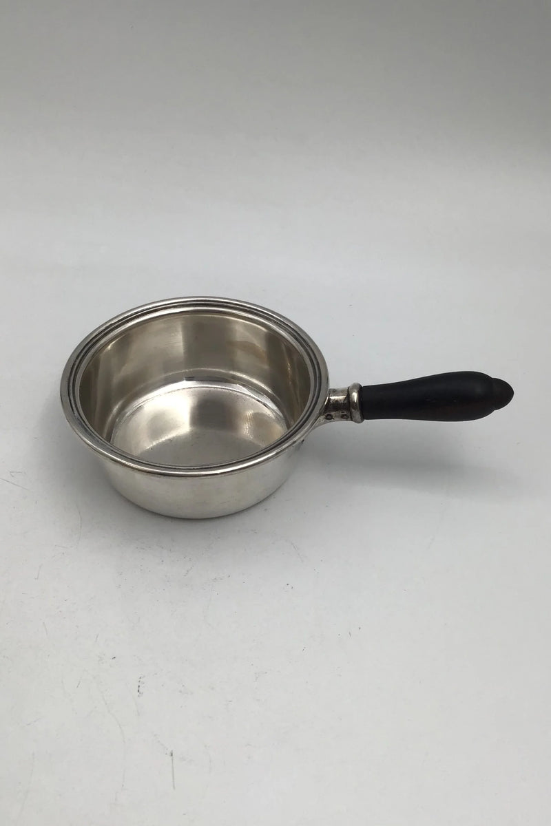 Dansk Sølv Kasserolle med træhåndtag (1925)