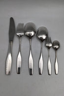 Hans Hansen Sterling Sølv Charlotte Bestiksæt 12 Personer (72 dele)