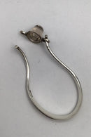 "Georg Jensen" Vivianna Torun Bülow-Hübe Sterling Sølv Armring Quartz