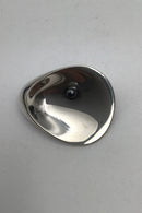Georg Jensen Sterling Sølv Broche No. 328 Hæmatit