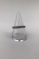 Flemming Lund 14K Hvidguld Alliancering (10 Brillanter x 0.02)