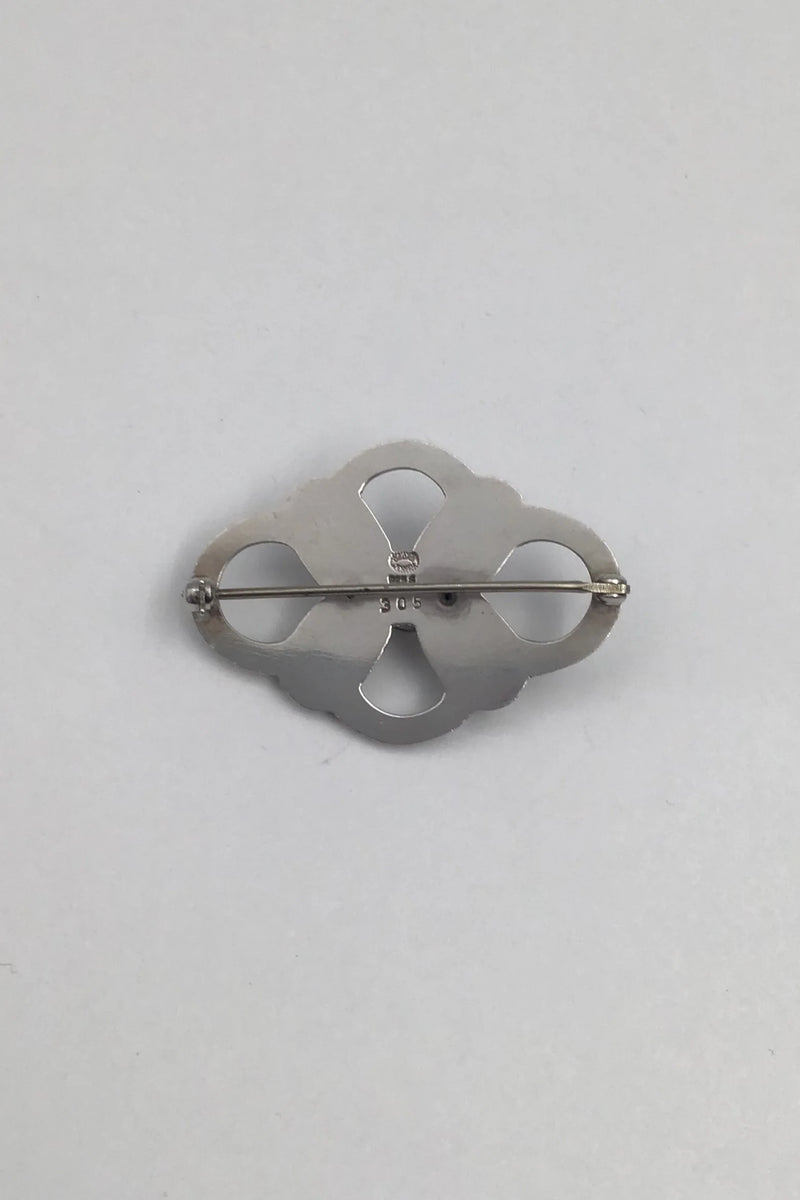 Georg Jensen Sterling Sølv Broche No. 305