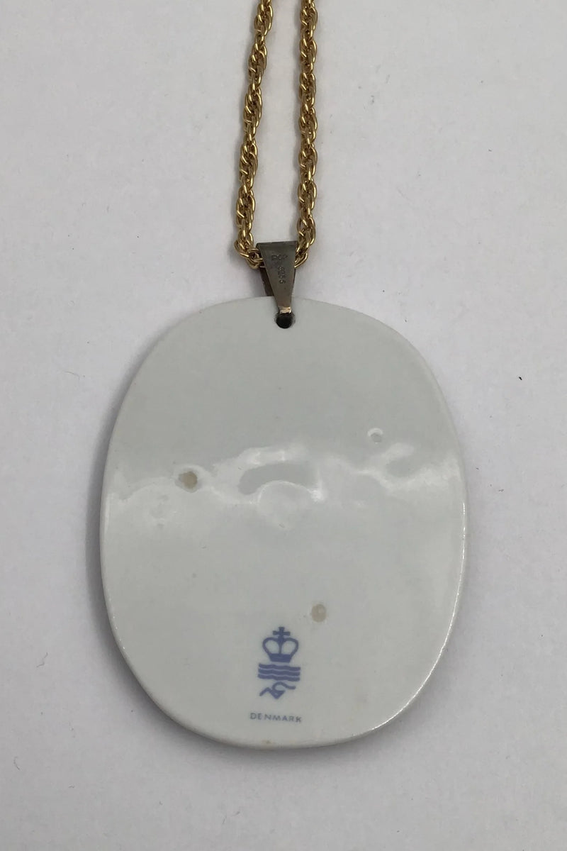 Royal Copenhagen Porcelæn Vedhæng Nils Thorsson