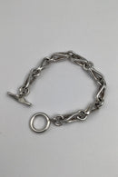 Hans Hansen Sterling Sølv Moderne Armlænke