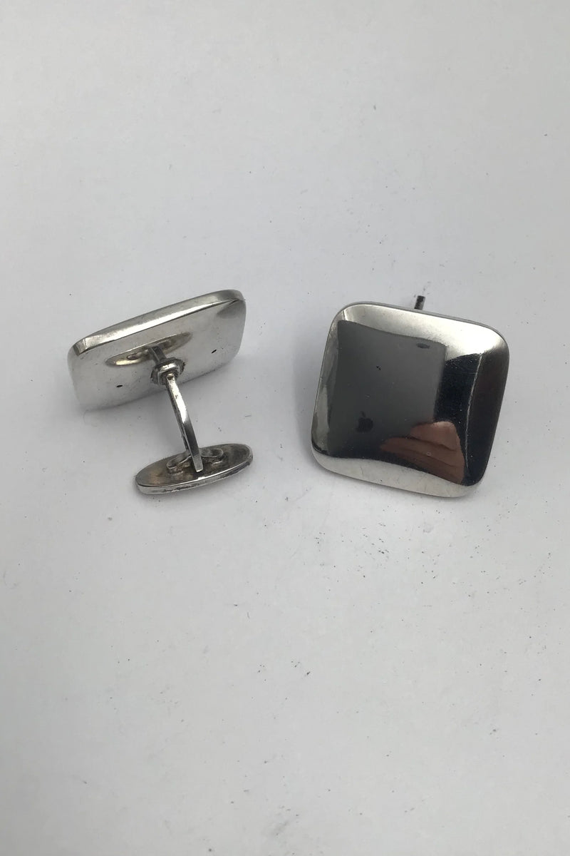 Georg Jensen Sterling Sølv Manchetknapper No. 182 Astrid Fog