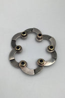 Peder Musse Sterling Sølv / Guld Moderne Armlænke