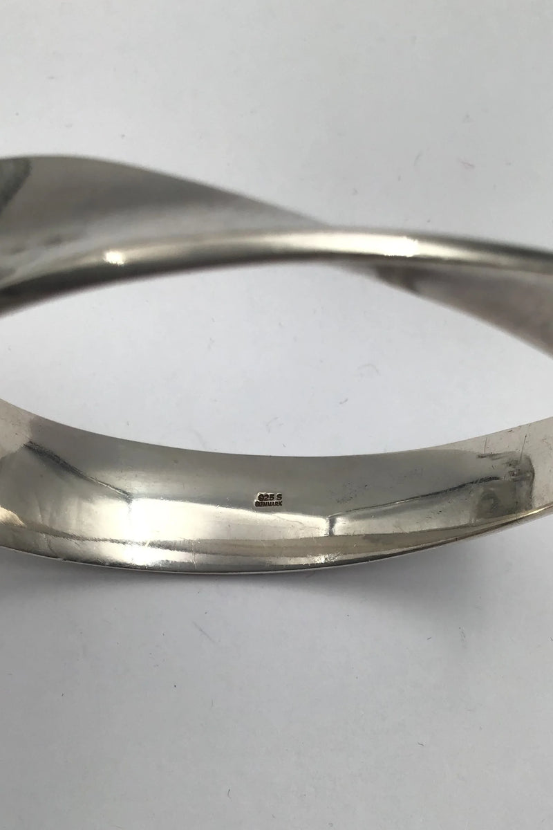 Dansk Sterling Sølv Moderne Armring