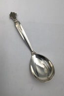 Georg Jensen Sterling Sølv Dronning Marmeladeske 163B (kurvet)