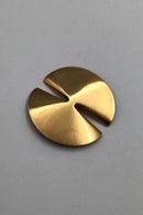 Georg Jensen 18K Guld Broche No. 1337B Nanna Ditzel