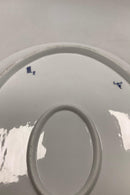 Große Vintage Royal Copenhagen Blau geriffelte Schale