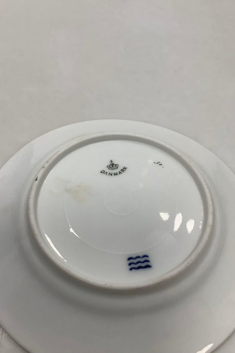 Royal Copenhagen Musselmalet Art Nouveau Blomster Kagetallerken