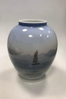 ロイヤルコペンハーゲン アールヌーヴォー 船舶付き花瓶 No 1465 / 353