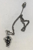 Georg Jensen Sterling Sølv Moonlight Grapes Vedhæng