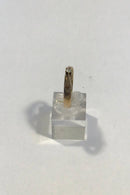 Danish 14K Gold Ring with Diamond